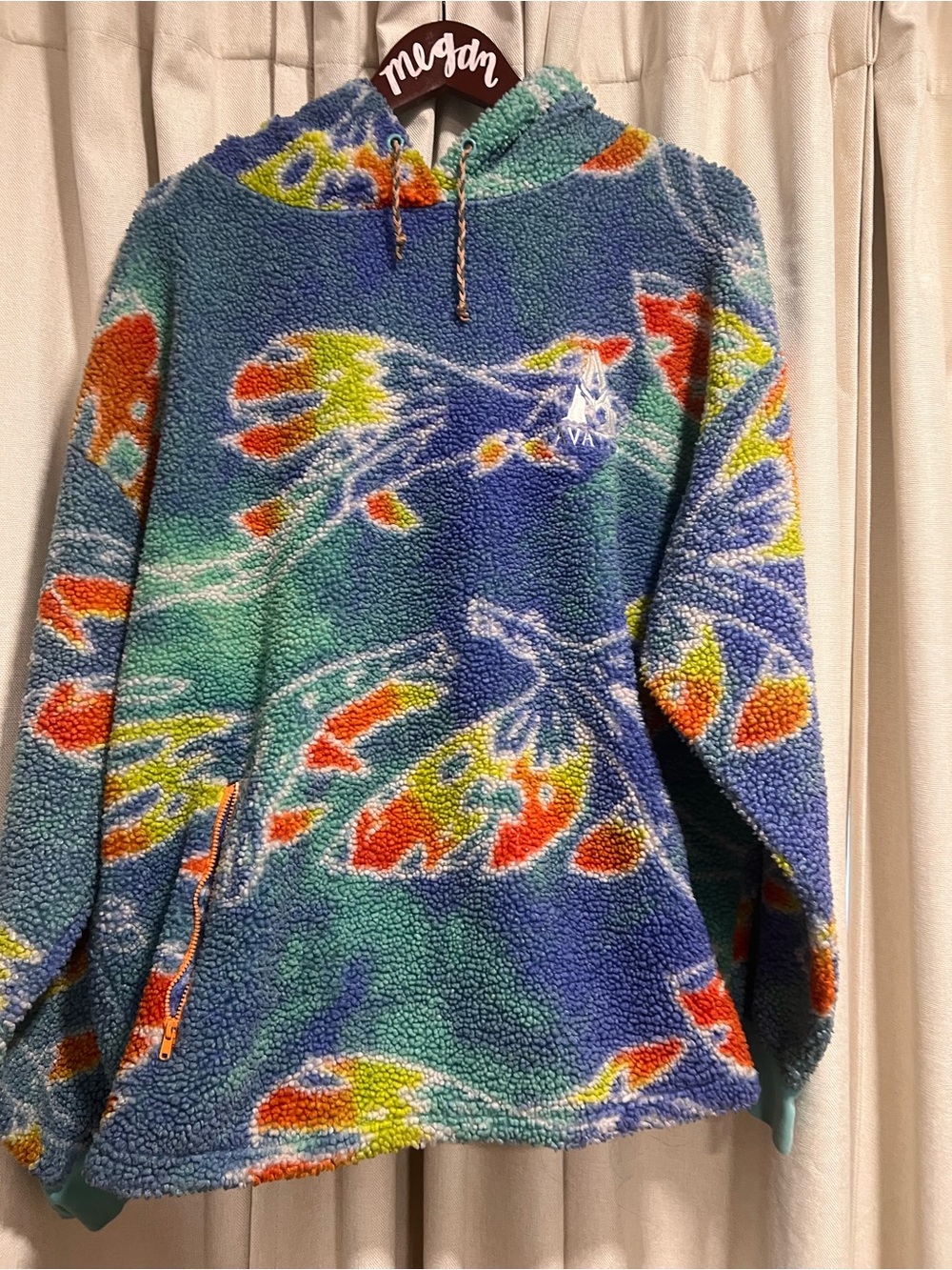cozy Disney Parks Avatar Pandora fleece/teddy Sherpa hoodie Unisex Size L